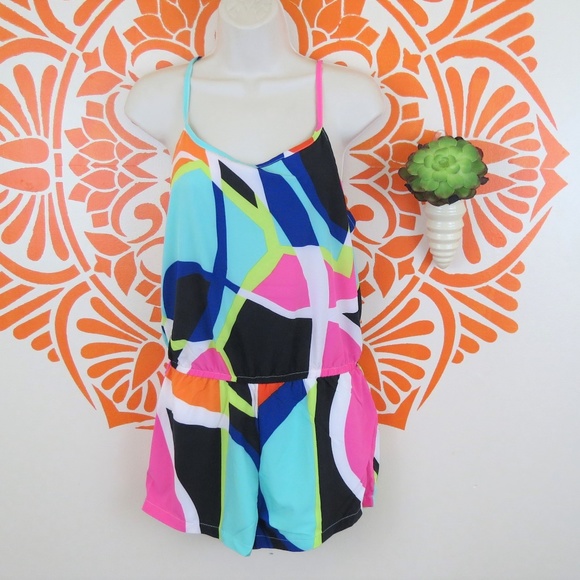 Fabletics Neema Colorful Pastel Romper - Picture 3 of 4
